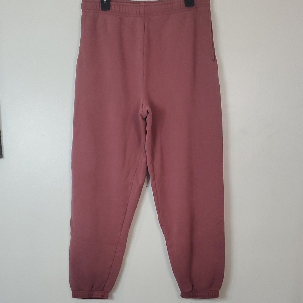 Aritzia TNA Cozy Fleece Mega Sweatpants Size Medium Highrise Joggers